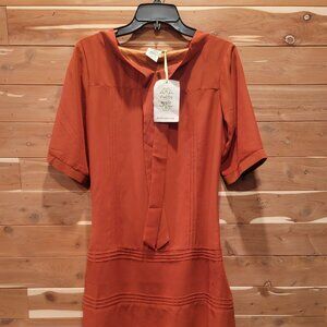 Shabby Apple Vintage Womans Dress Copper Size 8